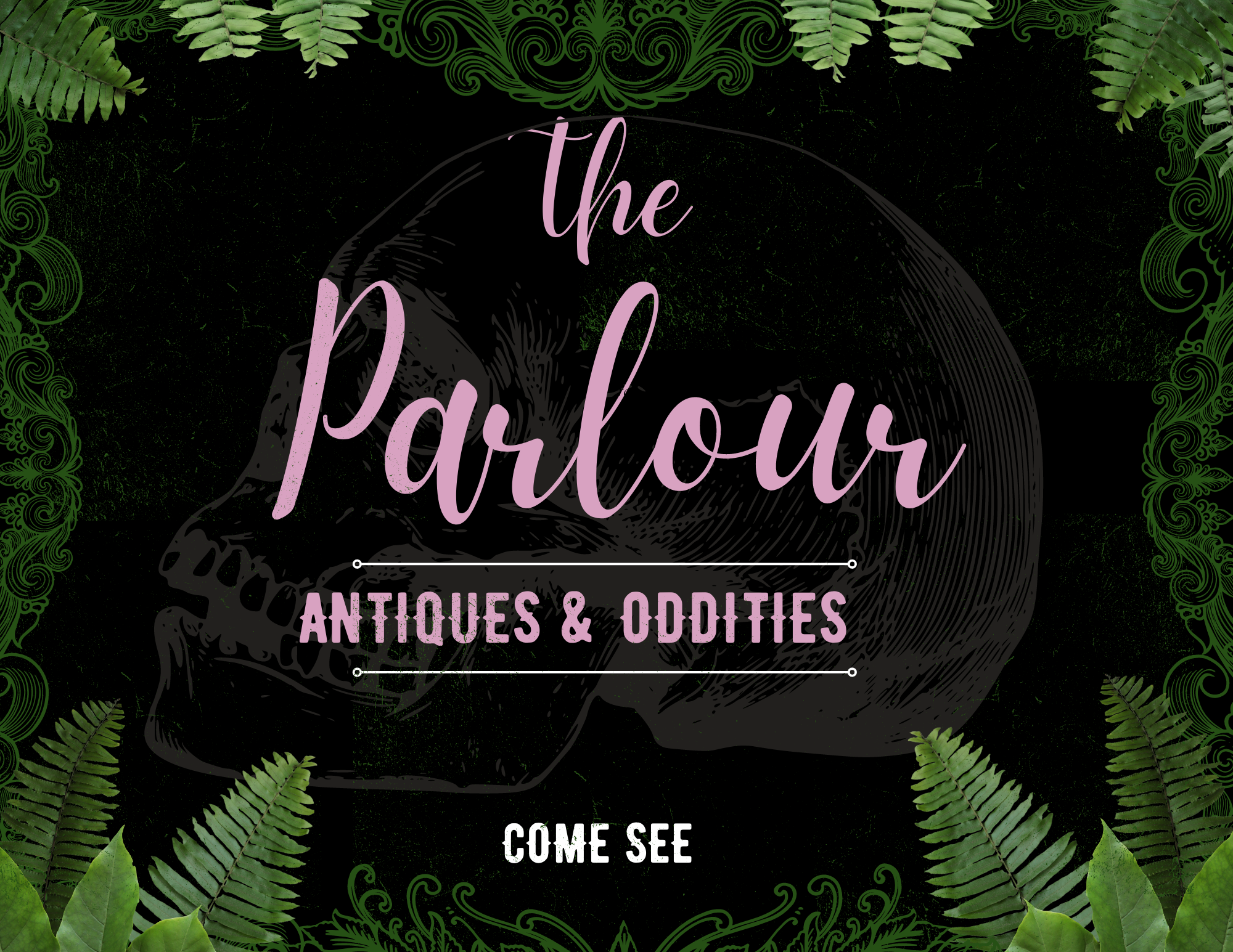 The Parlour Antiques & Oddities logo