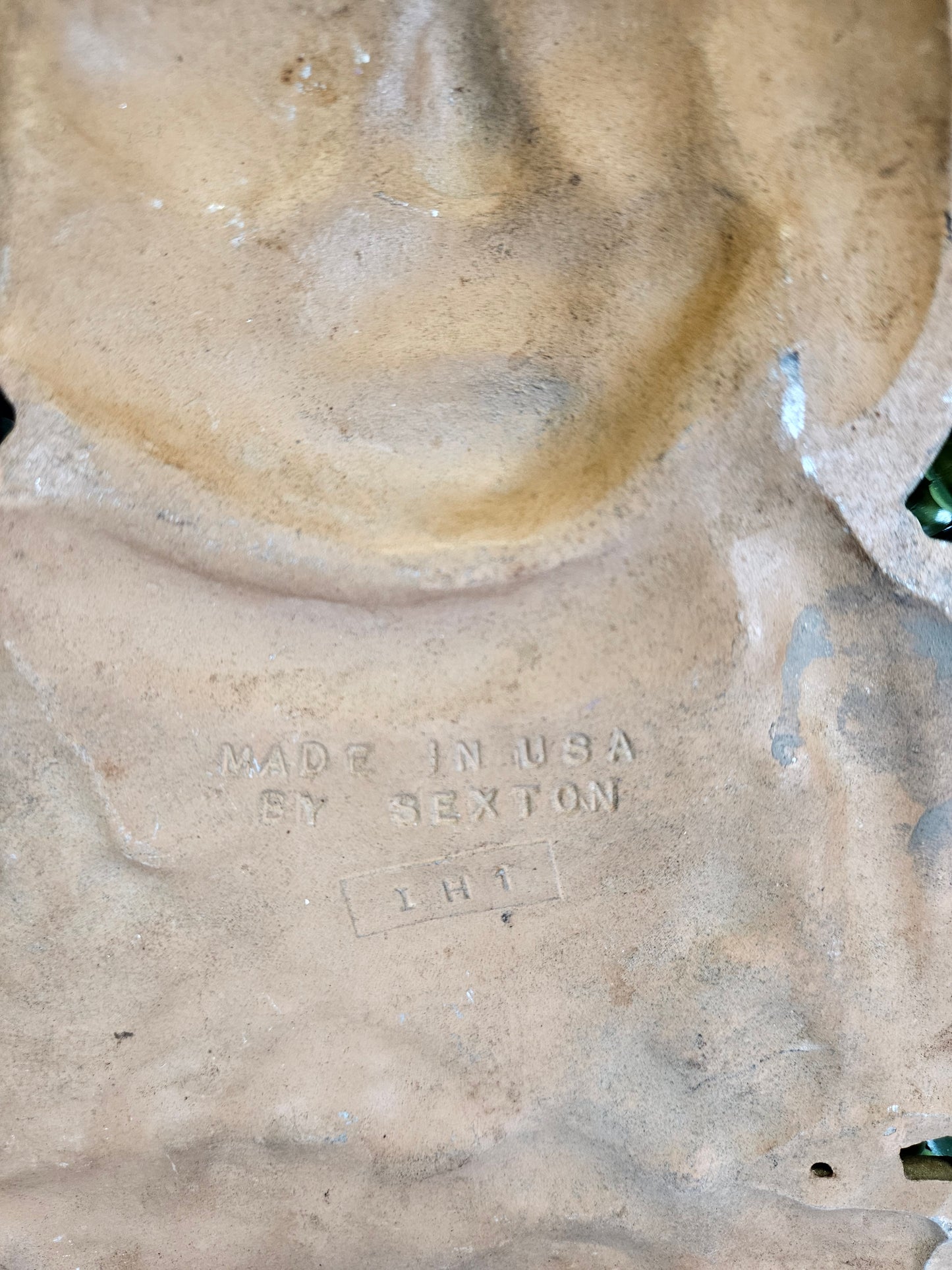 Vintage Native American metal wall PLAQUE