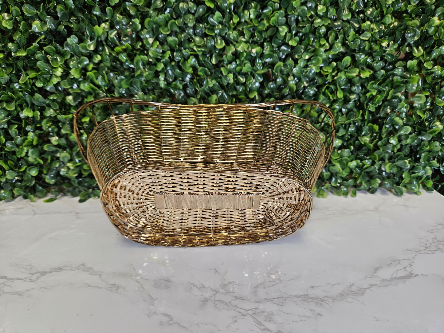 GOLD WIRE BASKET