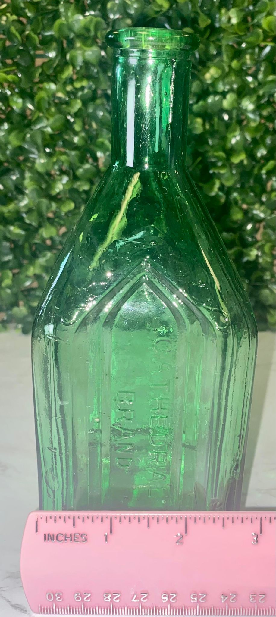 Vintage Wheaton Chief Wahoo Electric Tonic Walbridge Dunsmuir Cal Bottle GREEN