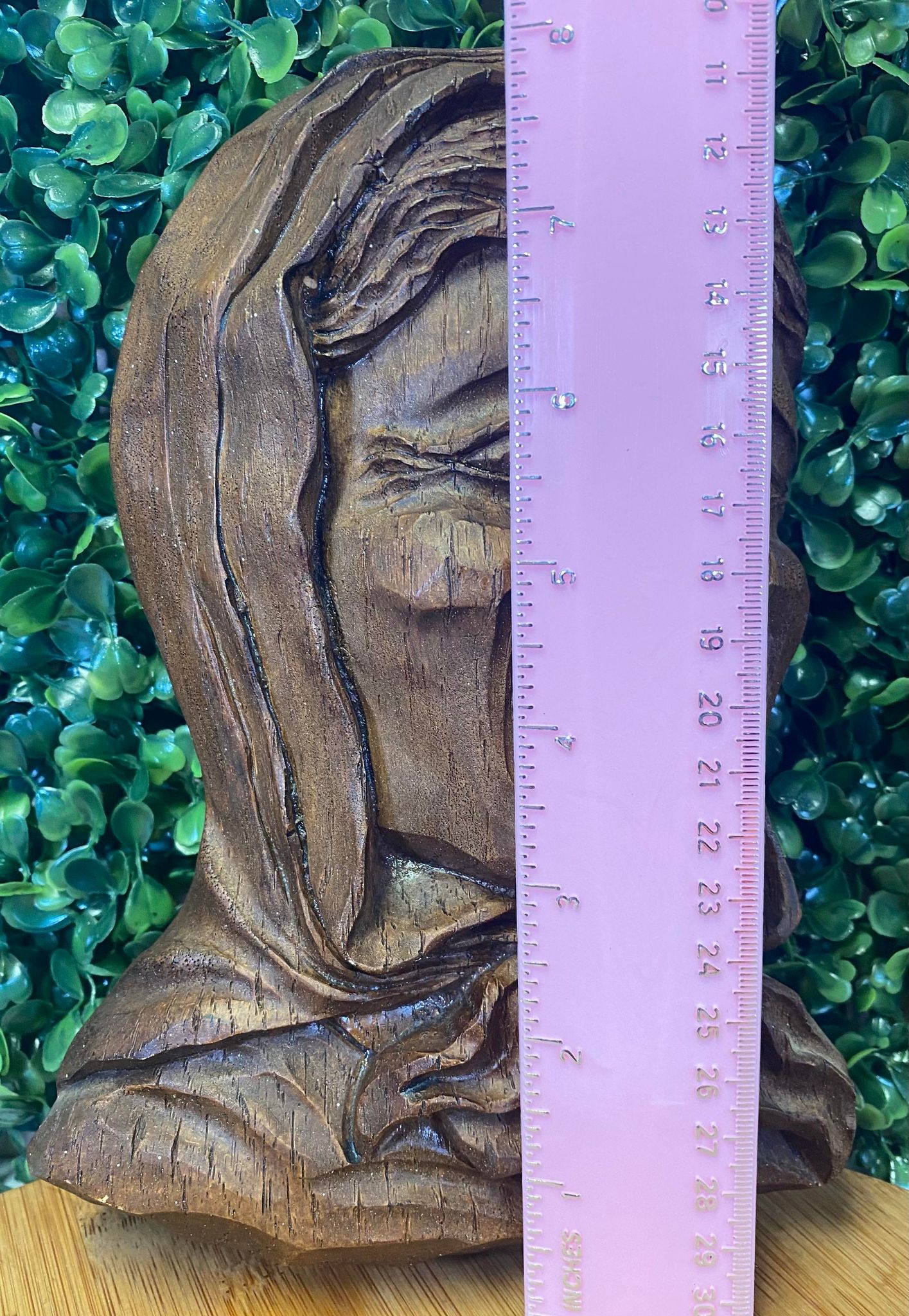 Vintage lady head wall plaque - GALLERY WALL