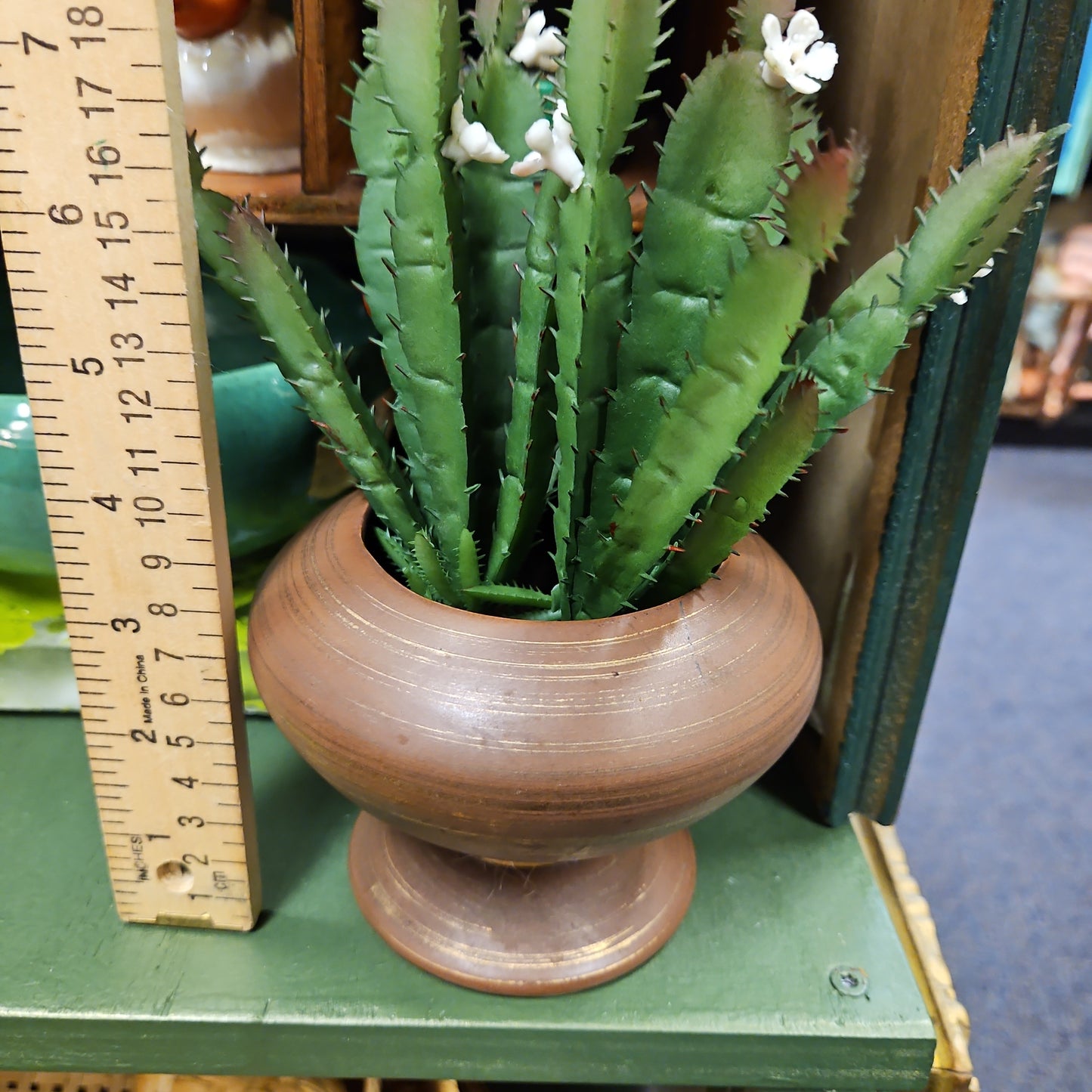 Vintage brown Japan Inarco vase