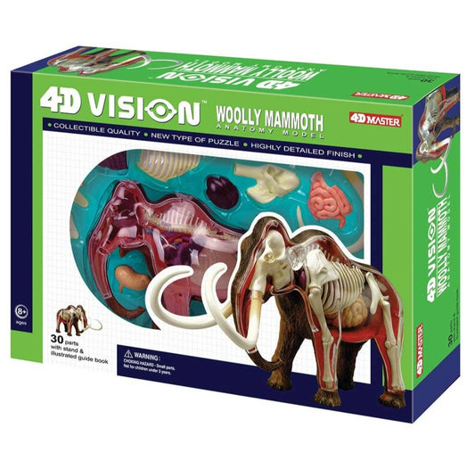 S.T.E.M gift - 4d vision wooly mammoth- gift - Oddities- kids