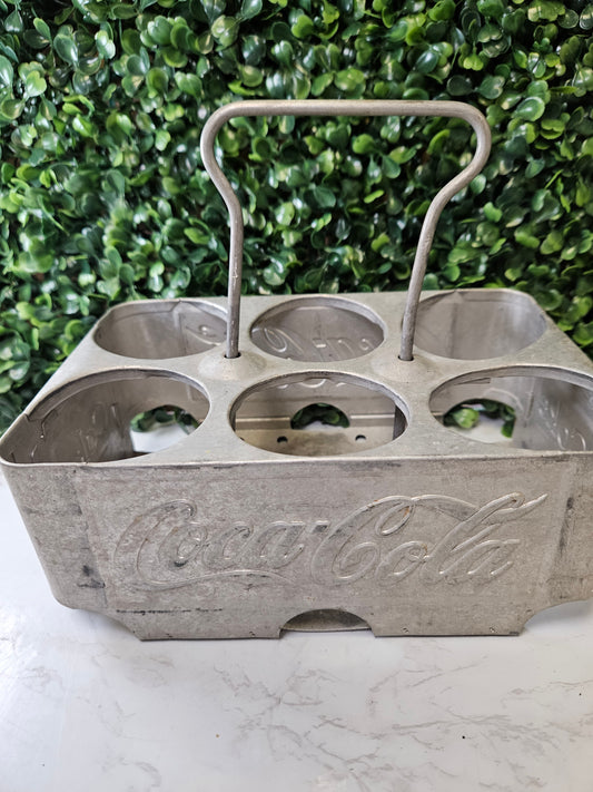 Vintage Coca cola collectable 6 pack bottle carrier 1940s