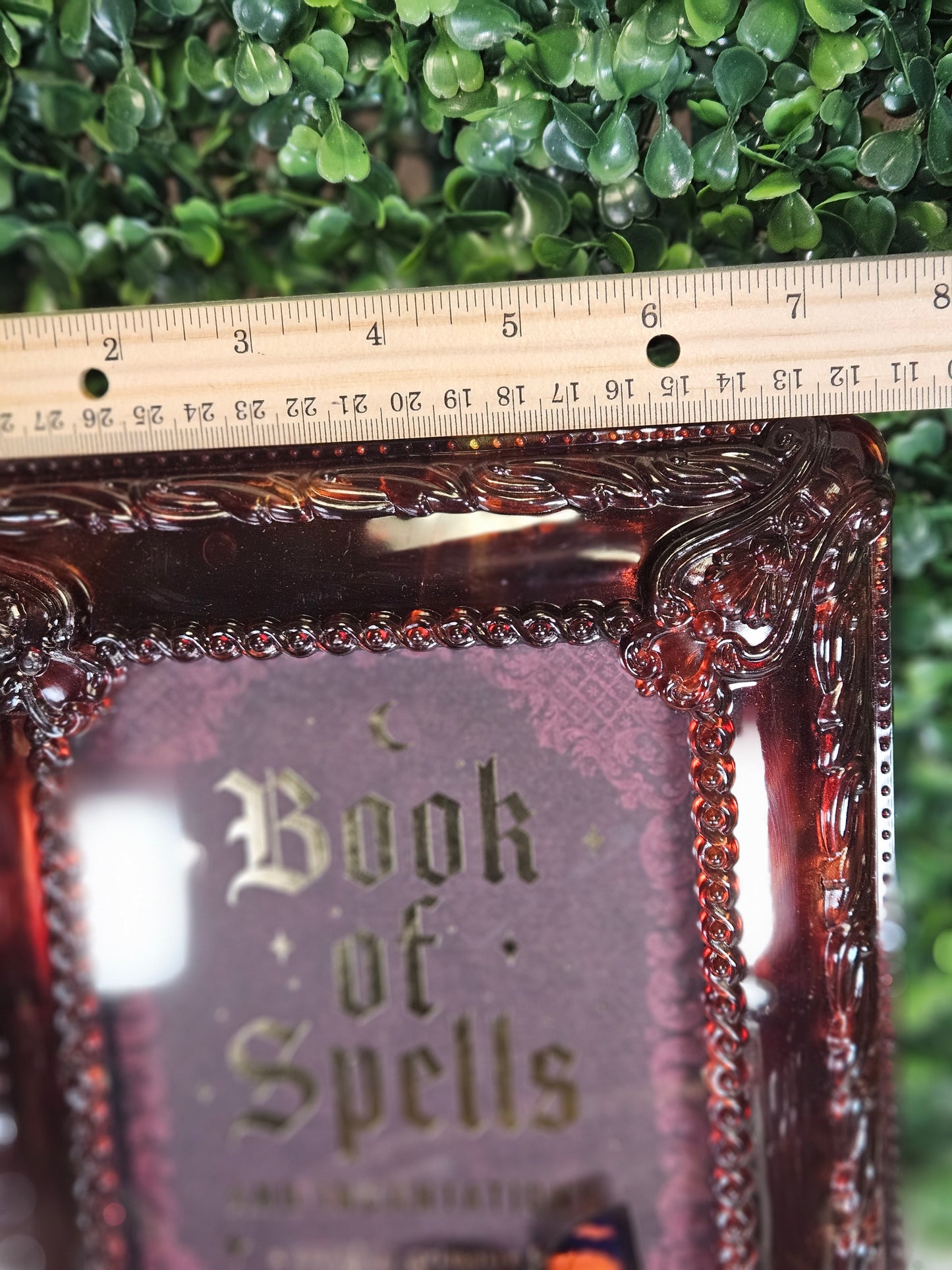 Book of Spells Anaea Butterfly ORNATE FRAME