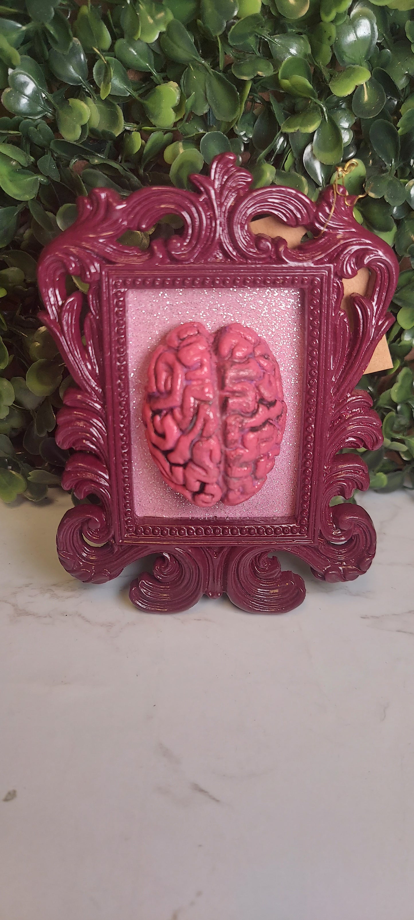 Purple & Pink Brain Frame