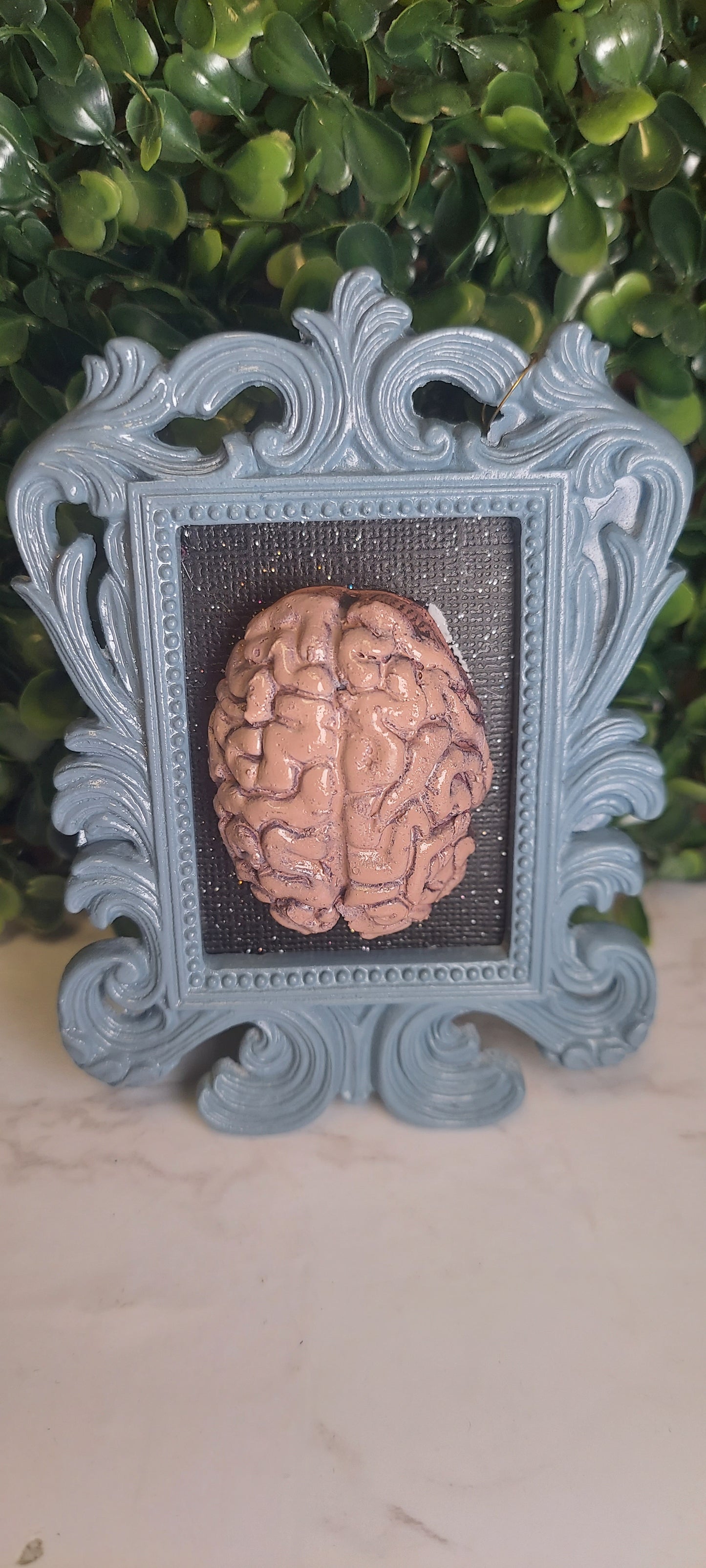 Blue & Pink Brain Frame