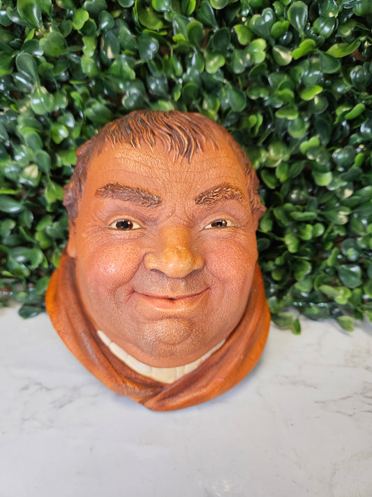 Legend Products Friar Tuck Morgan Bossons Head 1981 England Chalkware Vintage