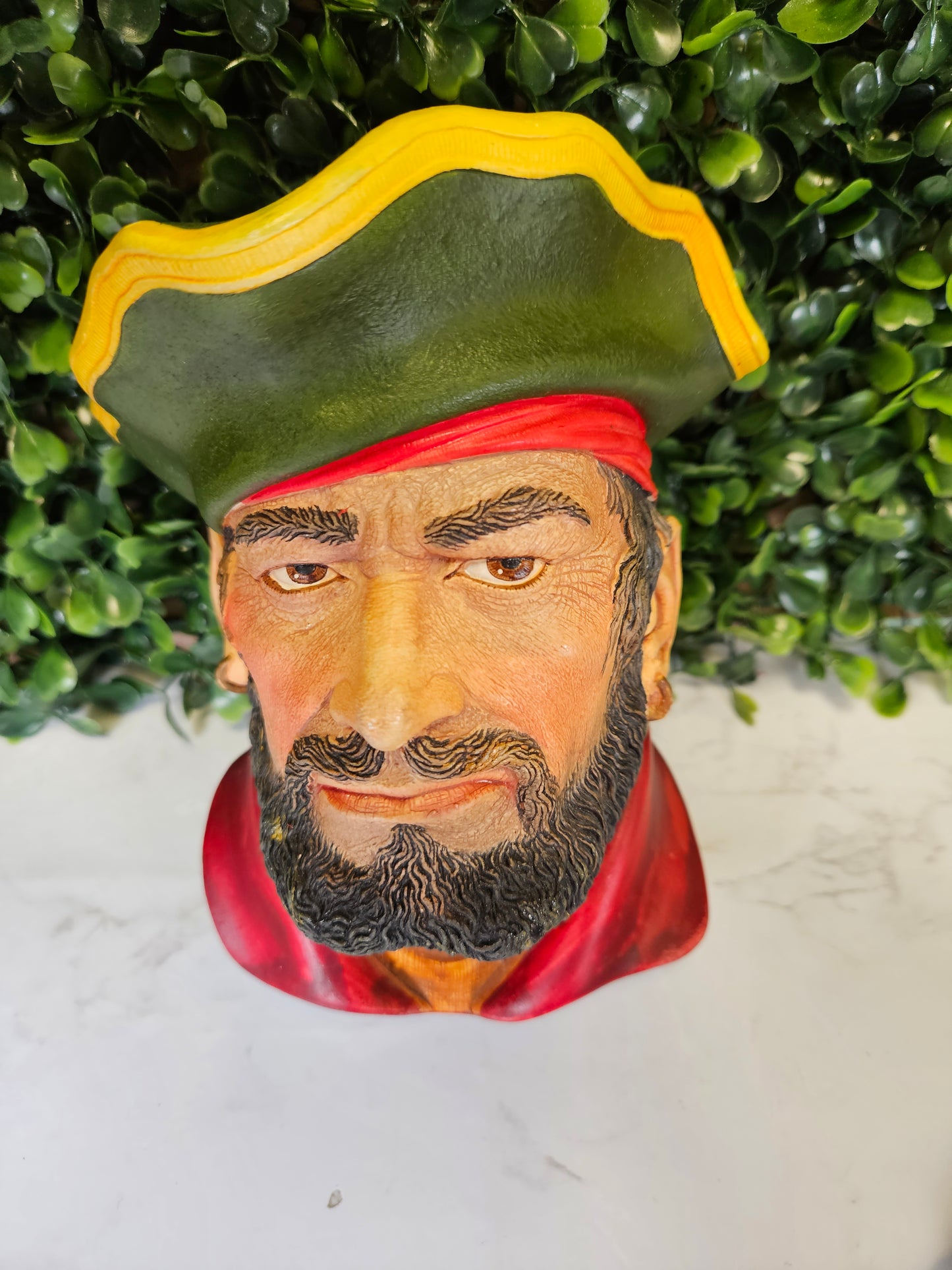 Legend Products Captain Morgan Bossons Head 1983 England Chalkware Vintage