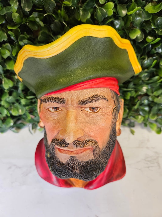 Legend Products Captain Morgan Bossons Head 1983 England Chalkware Vintage