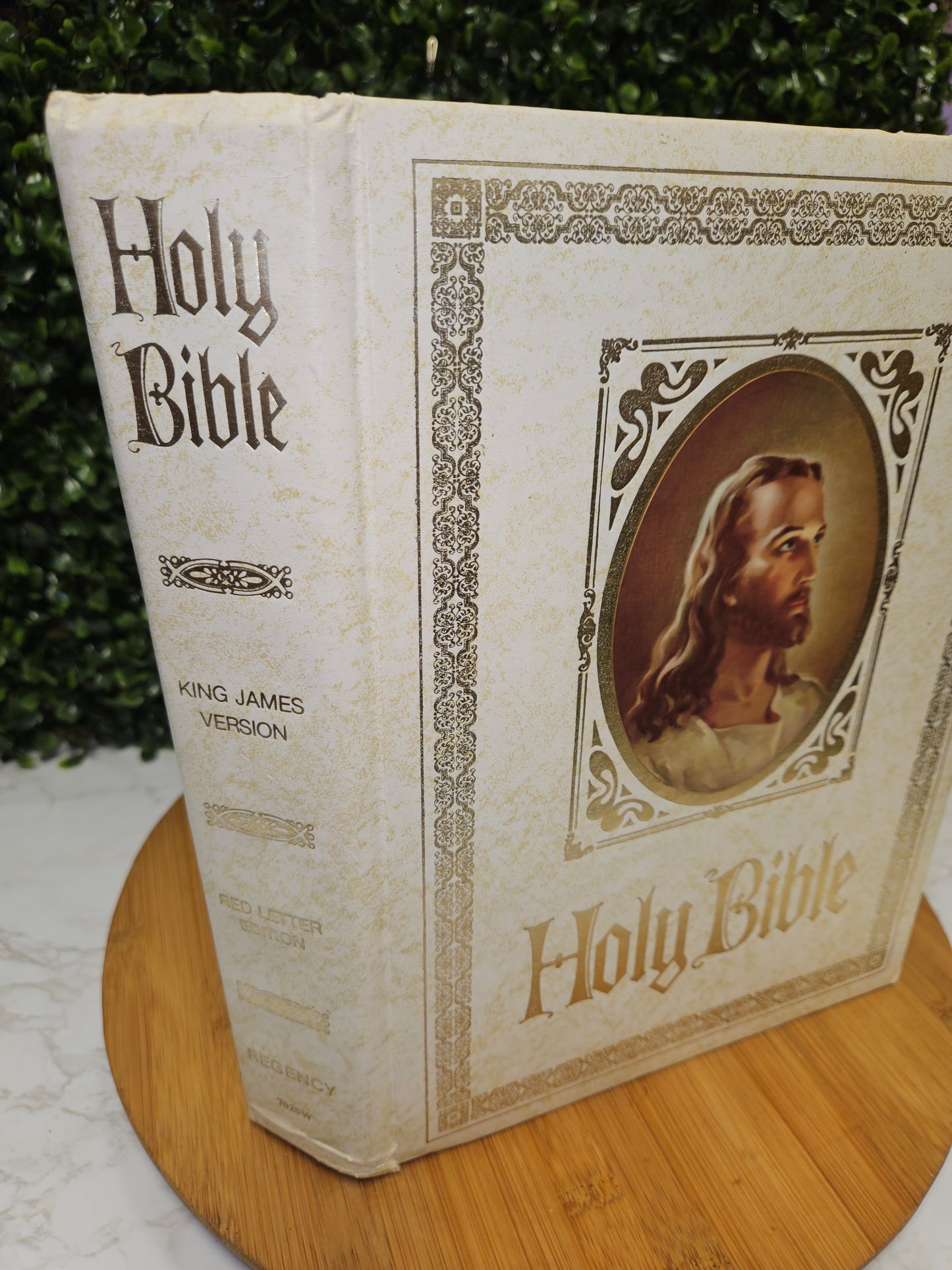 Vintage HOLY BIBLE (DELUXE KING JAMES VERSION) REGENCY 1971